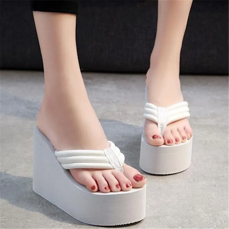 Сандалии женские на танкетке босоножки из ЭВА очень высоком каблуке