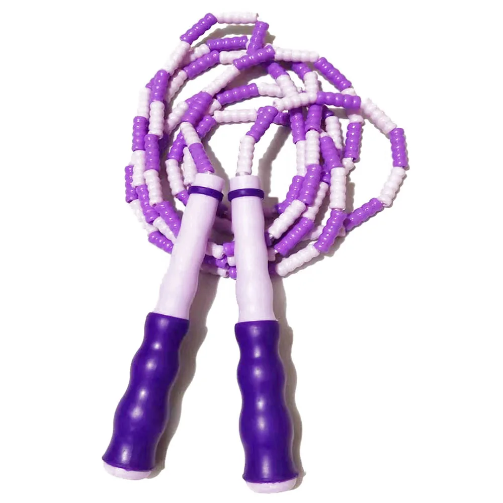 Синхронизированная бамбуковая Скакалка для взрослых и детей регулируемая