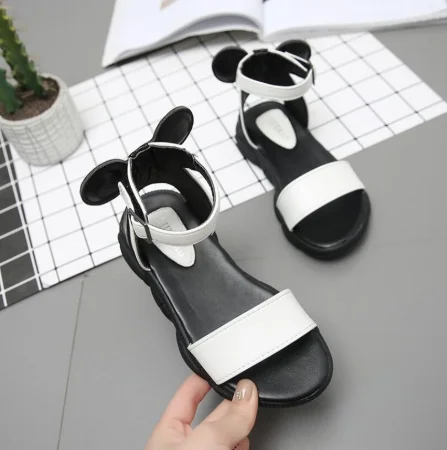 Детские кожаные туфли для девочек свадебная Классическая обувь детские мягкие