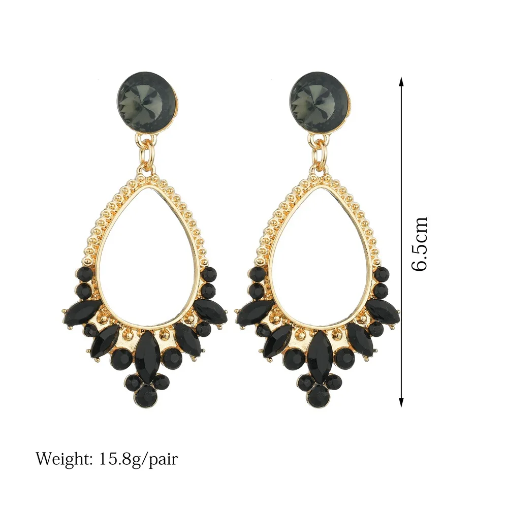 Новинка 2020 большие геометрические массивные серьги Роскошные блестящие