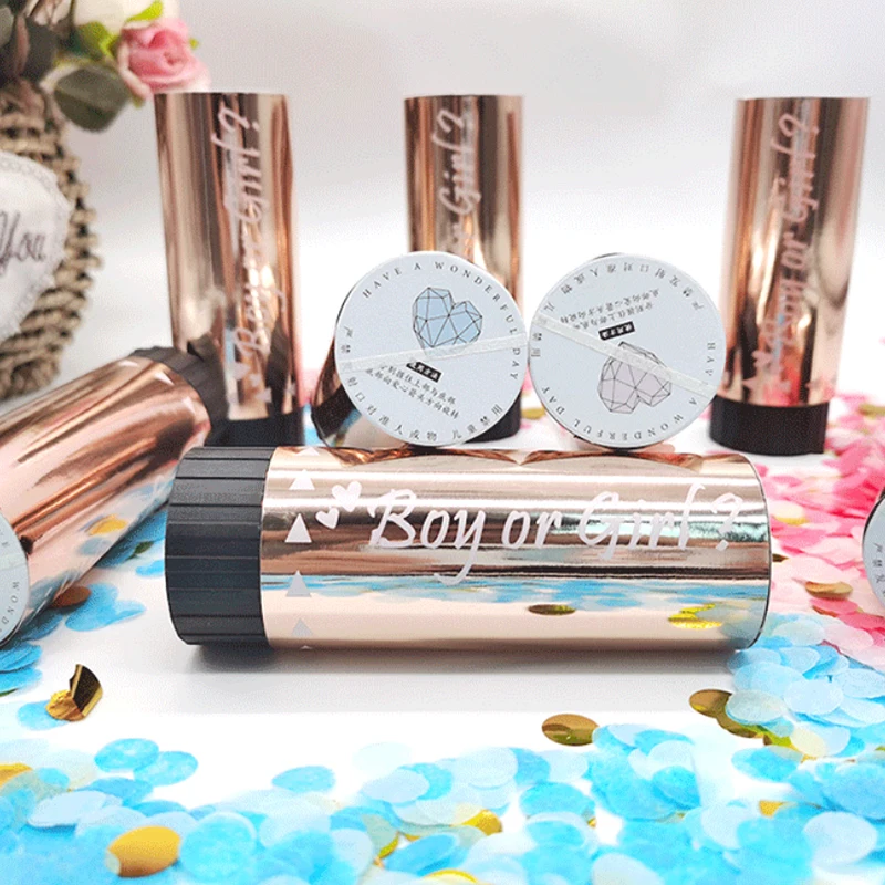 1 предмет лидер продаж разноцветные металлическое конфетти розовое золото