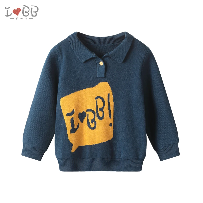 Детский свитер топ с длинными рукавами зимние теплые детские вещи футболка для