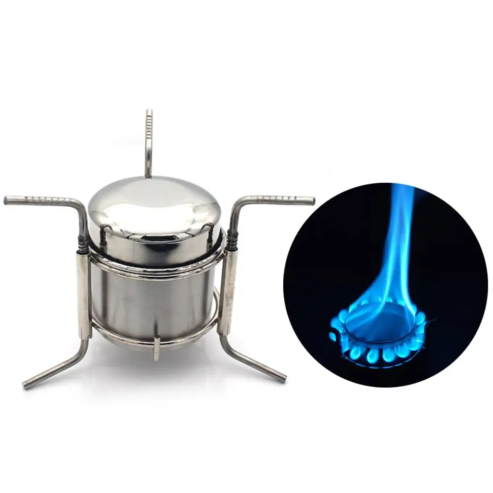 

Portable Alcohol Stove Multi-function Cookware Stove for Outdoor Camping Picnic Cooking
