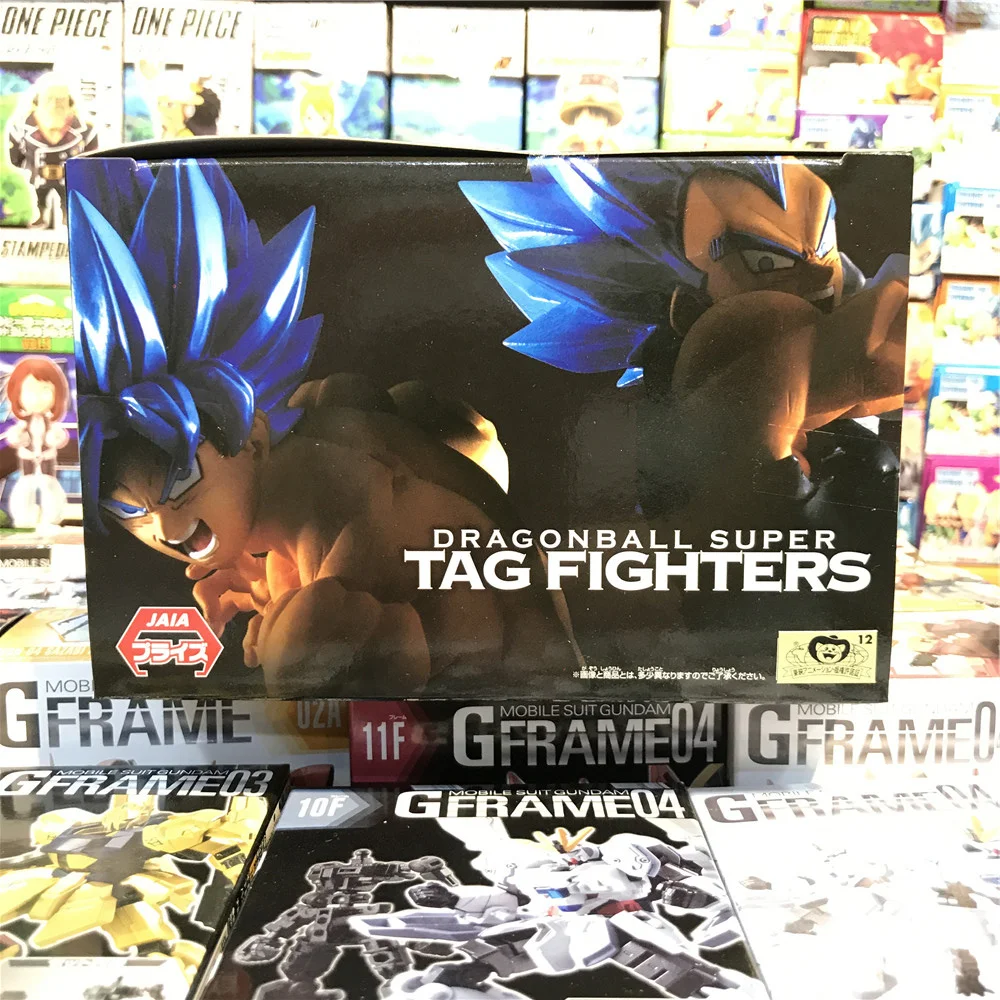 Оригинальный Banpresto Dragonball Супер Герои Вегета синяя фигура день бойцов ПВХ фигурку
