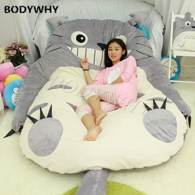 Персонажа из мультфильма большой гигантский кровать Totoro татами матрас диван