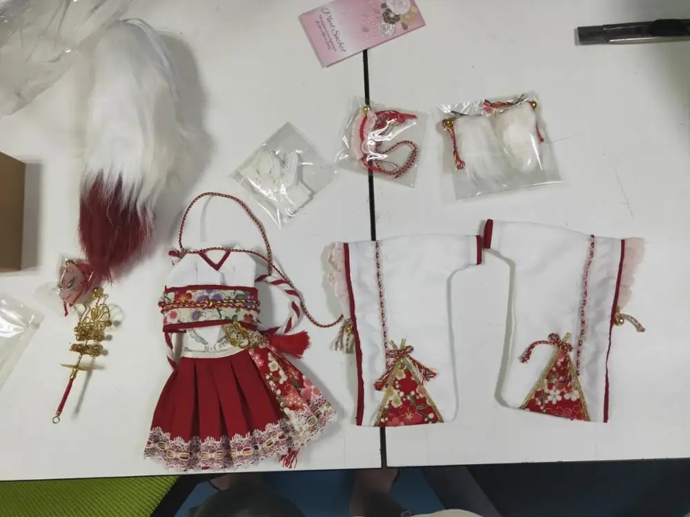 1/4 SD BJD аксессуары для кукол Кимоно Одежда костюм ведьмы MDD bjd куклы по