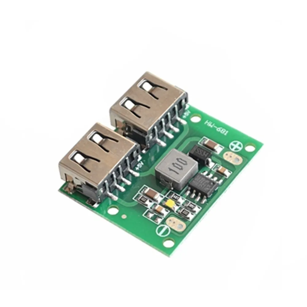 Двойная розетка 3 А устройство для подзарядки от 12 В/24 В до 5 зарядный модуль