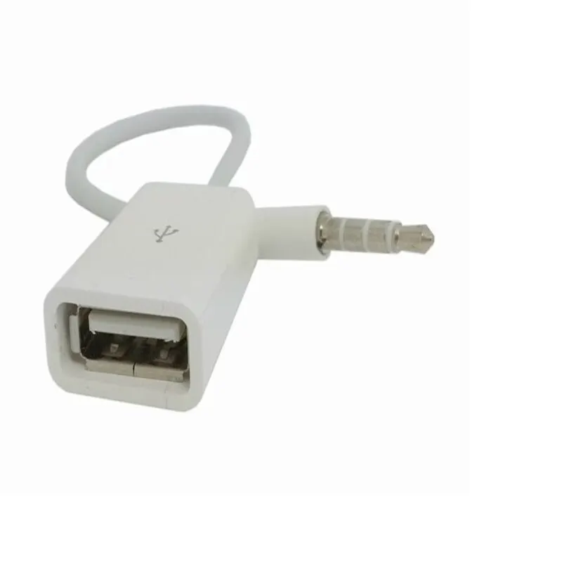 12 В USB 2 0 мама к MP3 DC 3 5 мм штекер AUX аудио разъем преобразователь кабель шнур с