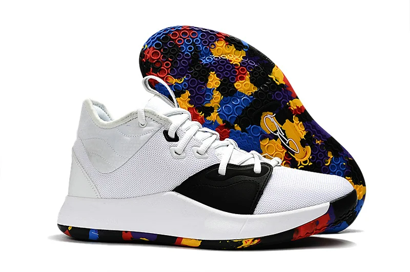Баскетбольные кроссовки Pauls Georges PG 3 S PALMDALES III P. GEORGES Звездные синие оранжевые