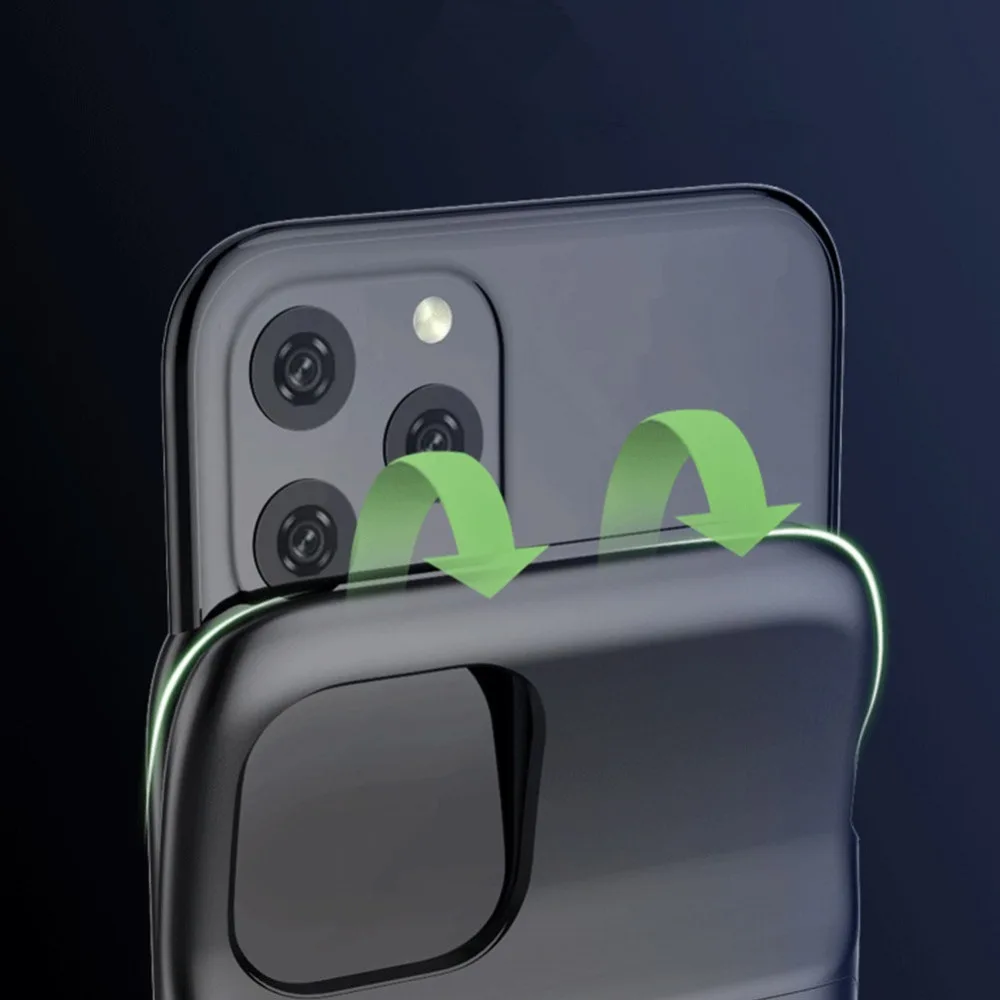 Чехол аккумулятор для iphone 11 Pro 4800 мАч силиконовый материал ультратонкий умный