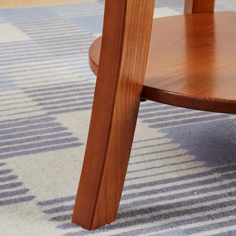 Ash American sofa side creative small coffee table simple phone a few corners Nordic round |