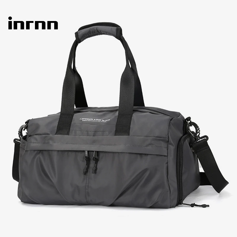 Inrnn мужская дорожная сумка водонепроницаемая вместительная багажная для мужчин
