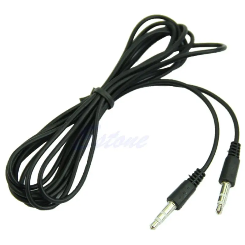

3.5mm Aux Auxiliary Cord Male to Male Stereo Cable For PC iPod MP3 Car 2M A6HE