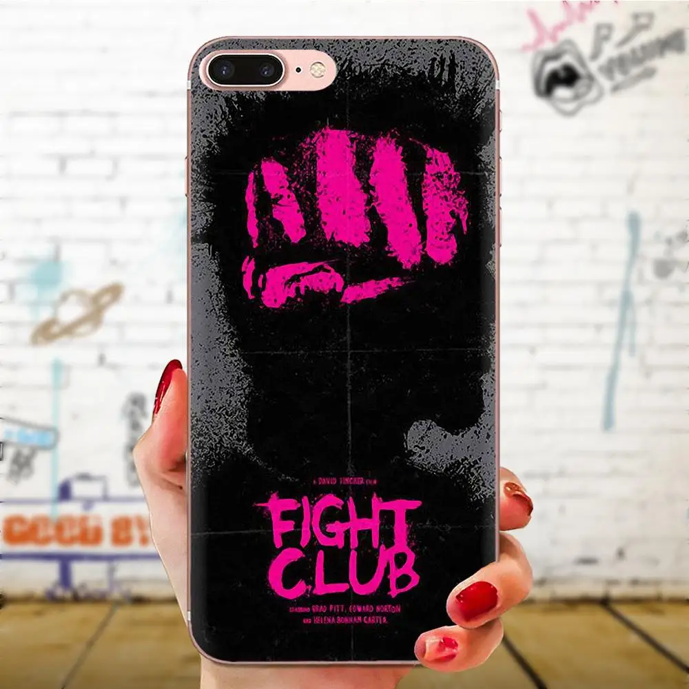 Мягкий чехол для Xiaomi Redmi Note 2 3 3S 4 4A 4X5 5A 6 6A Pro Plus Fight Club Movie Poster популярный | Мобильные