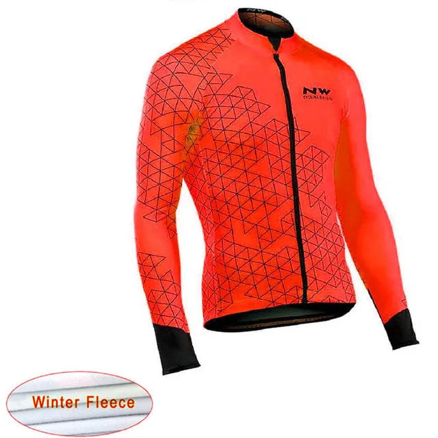 NW 2019 Pro equipo hombres ciclismo chaquetas invierno térmico polar Jersey bicicleta ciclido MTB ropa |