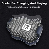 usb mobile phone cooling phone rechargeable cooler fan game pad holder stand radiator universal semiconductor radiator
