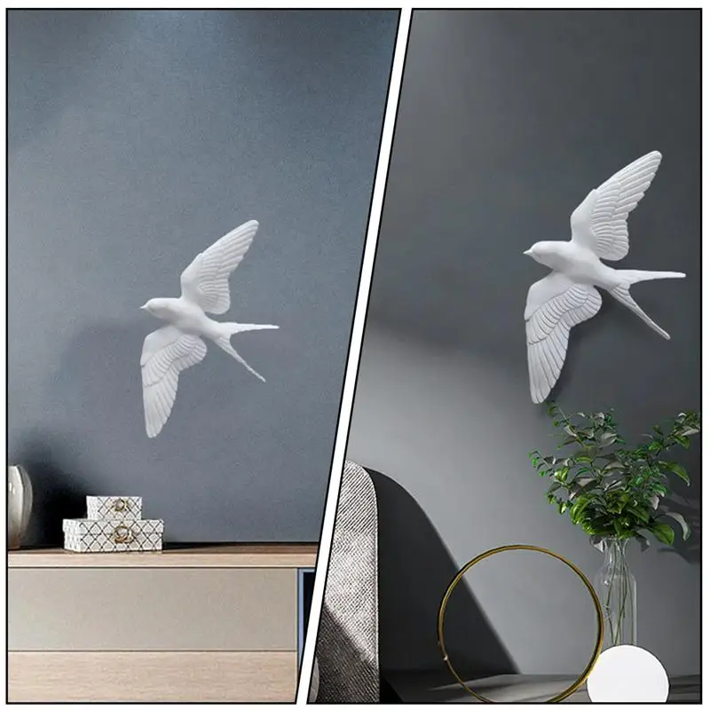 

1pc Artistic Bird Wall Decor Nordic Style Wall Hanging Decoration Home Decor