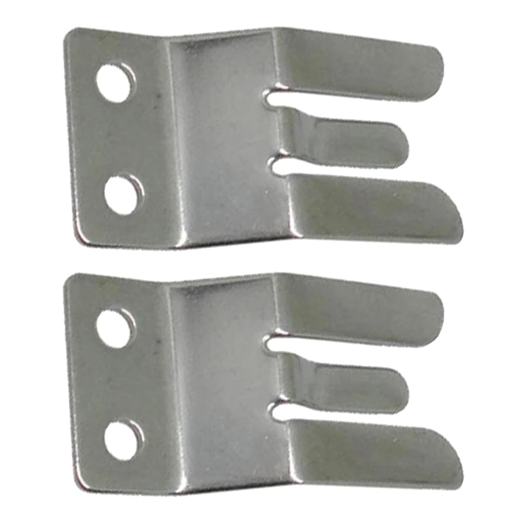 Слитный зажим для микрофона из нержавеющей стали 2 шт. УКВ CB микрофона|Морское