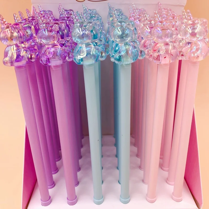 

Cartoon Neutral Pen Korean Crystal Pony Cartoon Gel Pen 36Supports and One Box