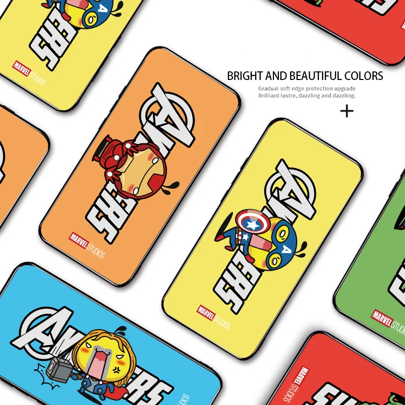 Чехлы для OPPO R7 R9 R9S R11S R15 R17 Pro R19 противоударный мультяшный Веселый Чехол с рисунком