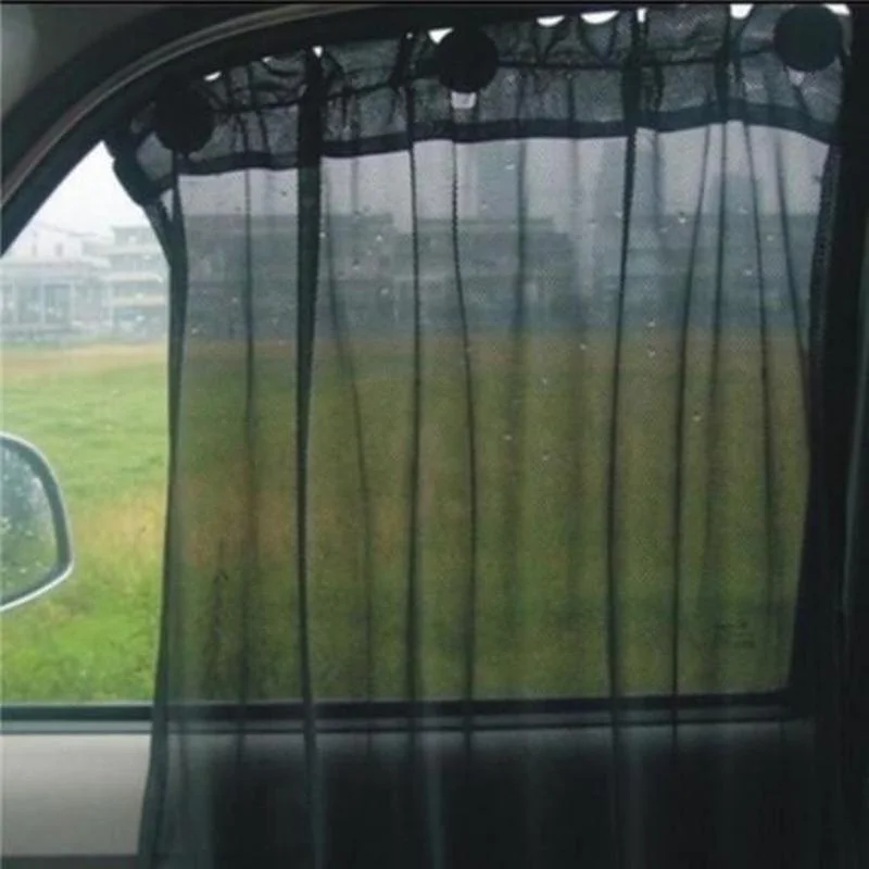 

Vent Window Panel Protection Fine Workmanship Universal Car Curtain