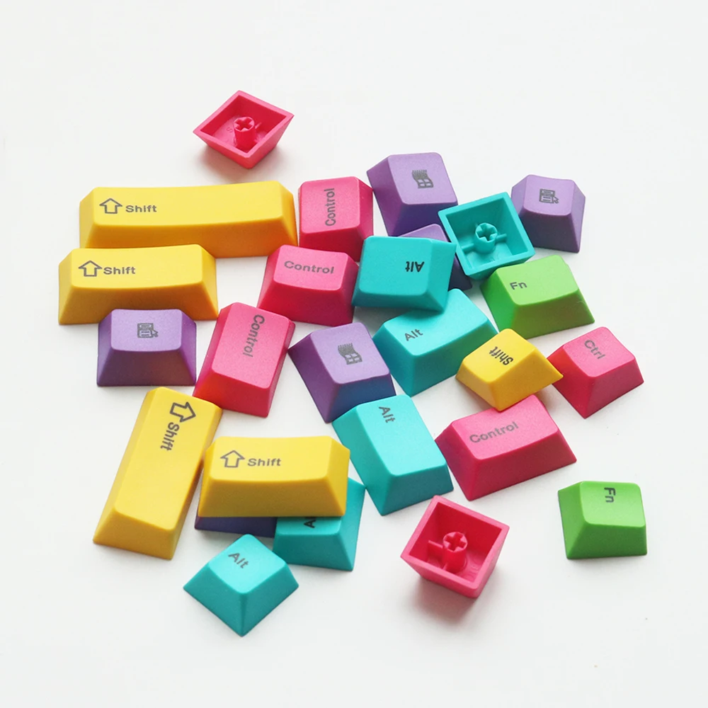 26 клавиш цветные сублимационные колпачки для PBT Cherry Mx Switch Механическая игровая
