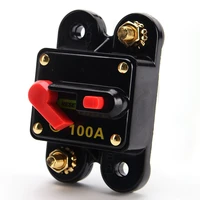 100amp circuit breaker with manual reset for car boat rv truck bus 12 24v dc waterproof 100a circuit breaker car electrical par
