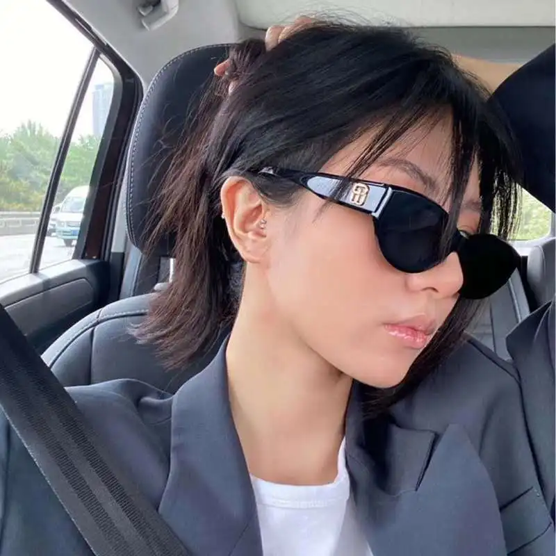 2020 nian новый стиль Wu Yifan шарнирные серии Модные солнцезащитные очки мужские