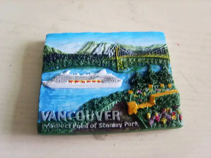 Перспективы канадского пейзажа магнит на холодильник Стэнли Парк новый