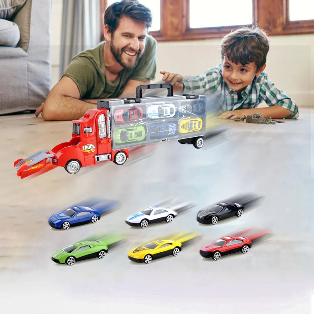 12 шт. игрушечный автомобиль для руля детские мини грузовики портативная модель