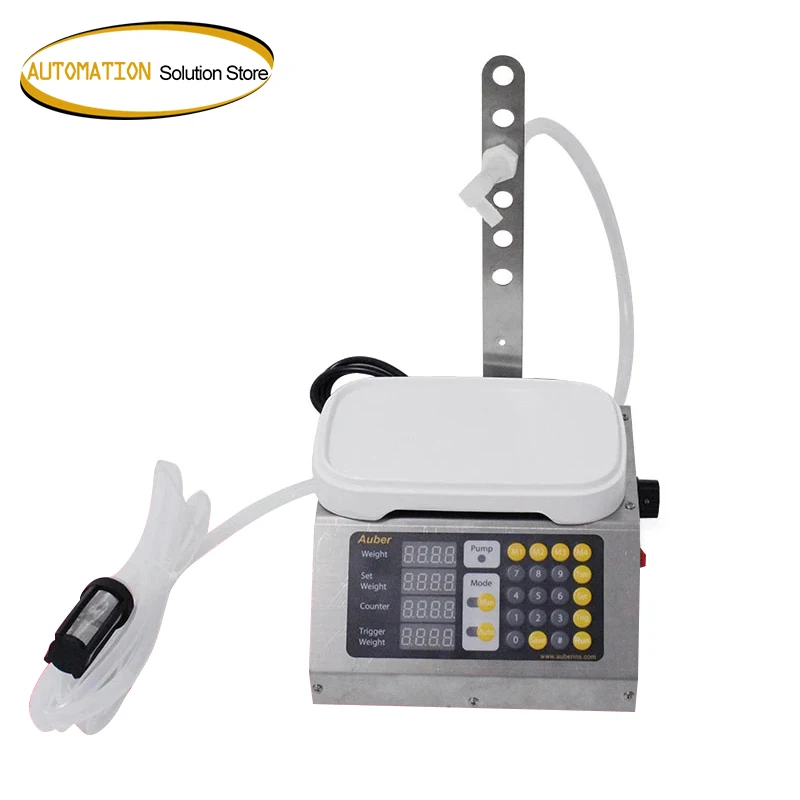 

Small Automatic CNC Liquid Filling Machine Drinks Milk Quantitative Filling Sub - Loading Weighing Filling Machine CSY-1810