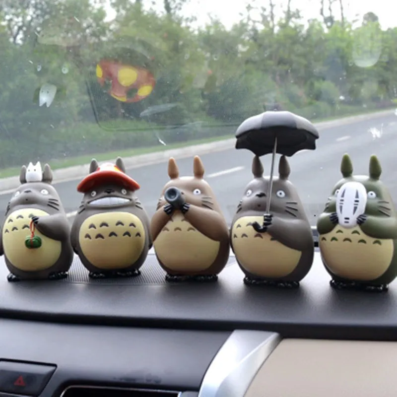 6 дополнительных декоративных объемных игрушек My Neighbor Totoro для детей студийные