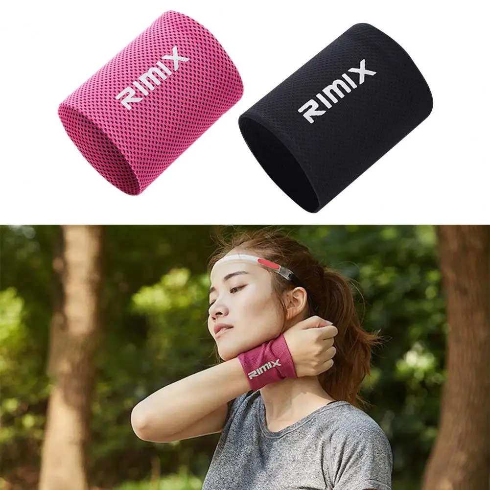 Эластичный охлаждающий браслет RIMIX для тенниса спортивные повязки дышащий пот