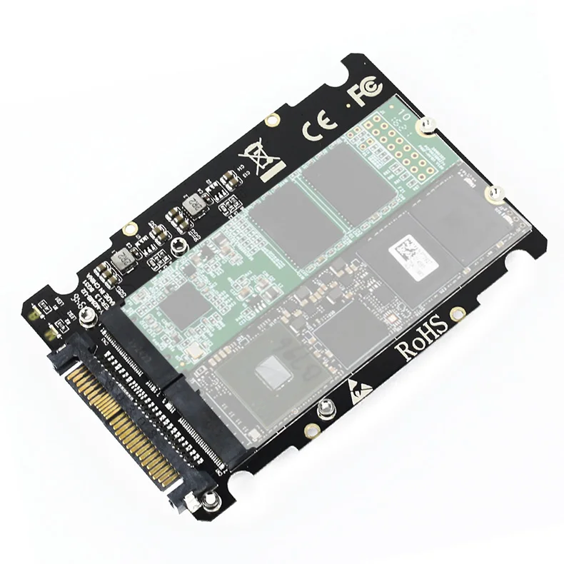 Для NGFF M.2 SSD M ключ к адаптеру U.2 2 в 1 M2 для NVMe SATA Bus to PCI e SFF 8639 адаптер PCIe конвертер