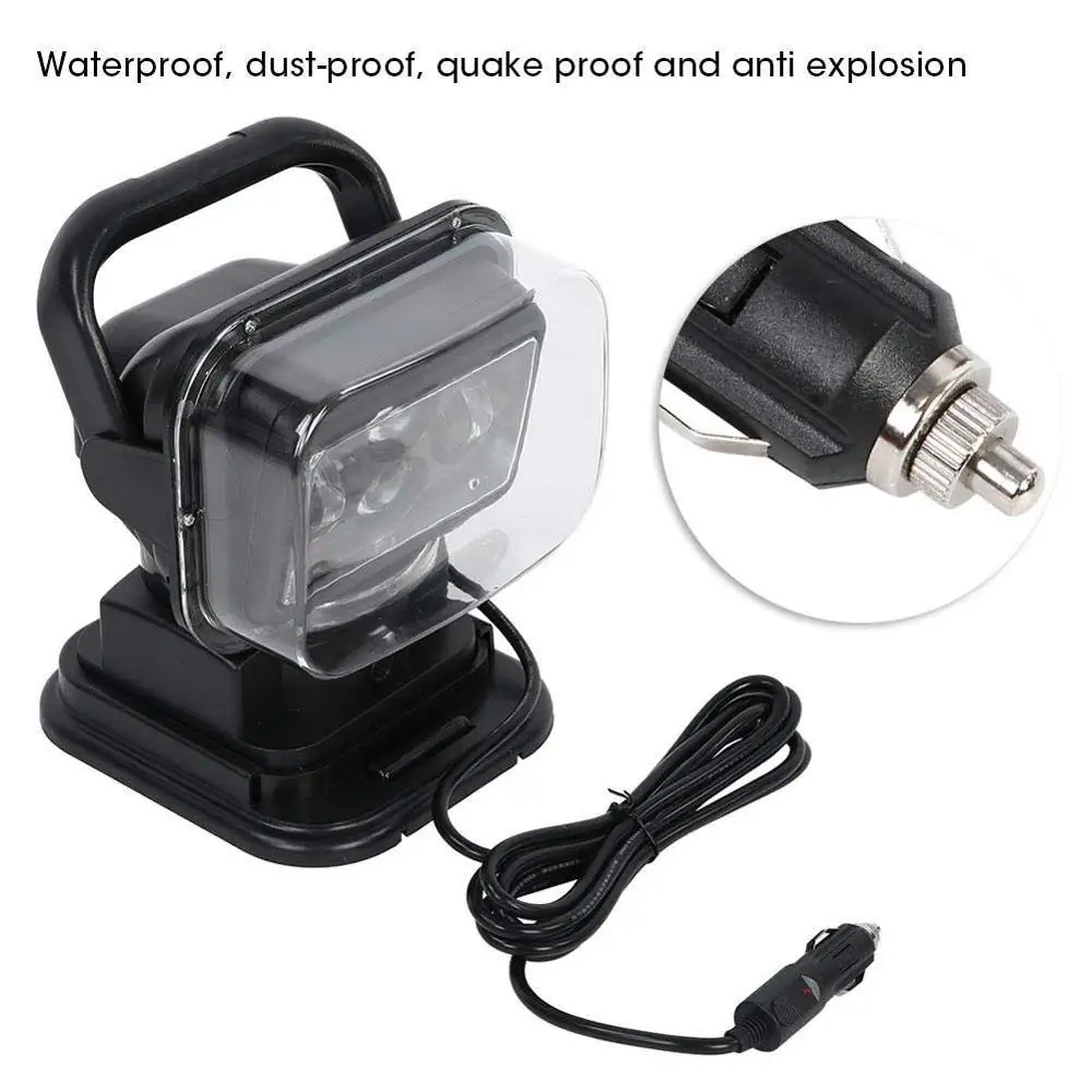 12/24 в беспроводной 60 Вт Светодиодный светильник для поиска вождения морской с