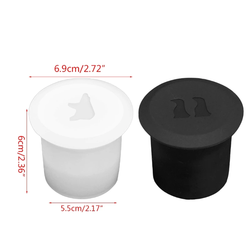 Форма для льда в виде животного силиконовая форма льва и бегемота Экологичная