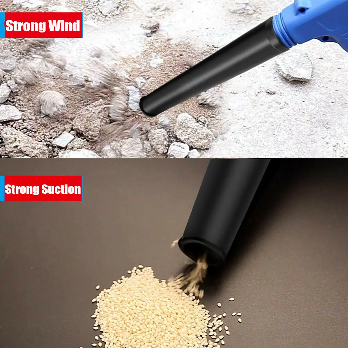 Cordless Electric Air Blower & Suction Handheld Leaf Computer Dust Collector Cleaner Power Tool For Makita 18V Li-ion Battery |
