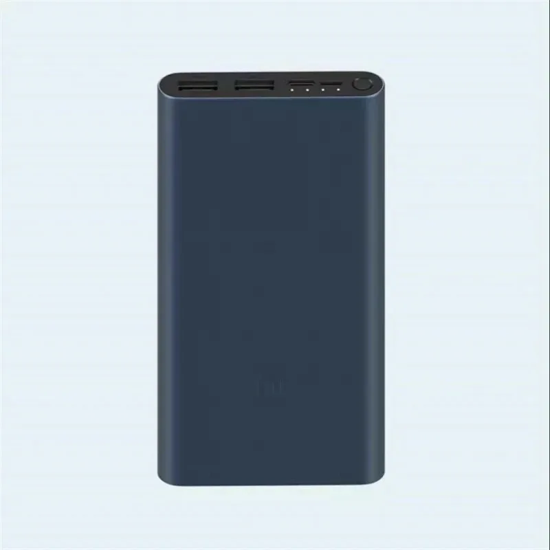 Оригинальный внешний аккумулятор Xiaomi Mi Power Bank 3 10000 мАч с USB выходами Поддержка