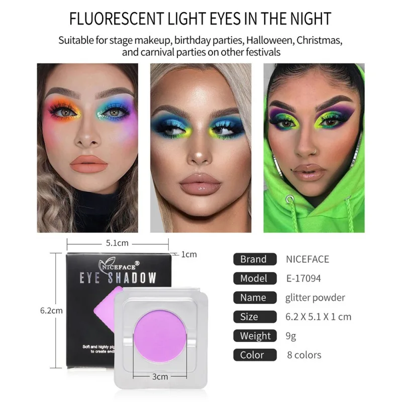 Красота глазурованная 8 видов цветов матовая палитра теней для век