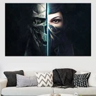 Плакаты и принты для видеоигр, постеры и принты для гостиной, шелковая настенная живопись, современные украшения для дома, картины, декор для спальни