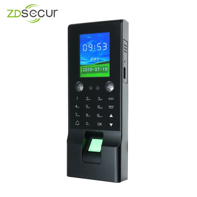 Комплексная идентификационная карта 1000 лица и отпечатков пальцев доступ к двери