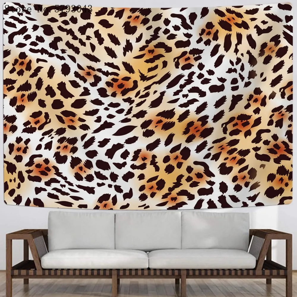 

3D Print Leopard Tapestry Animals Skin Hanging Carpet 3D Print Multiple-Color Wall Tapestry Home Textile Wall Carpets Decoration