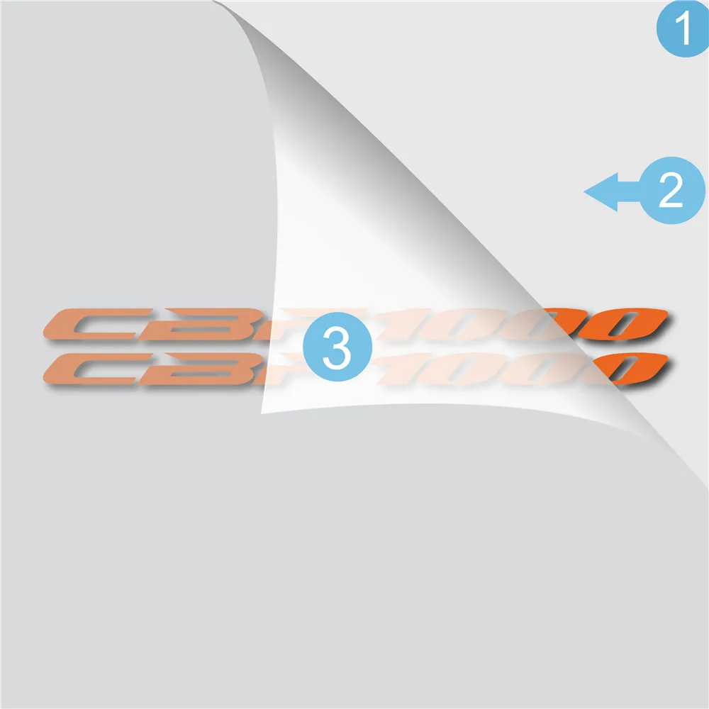 

Stickers Motorcycle bicycle fuel tank sticker wheel helmet MOTO waterproof reflective logo decal For HONDA CBF1000 cbf 1000
