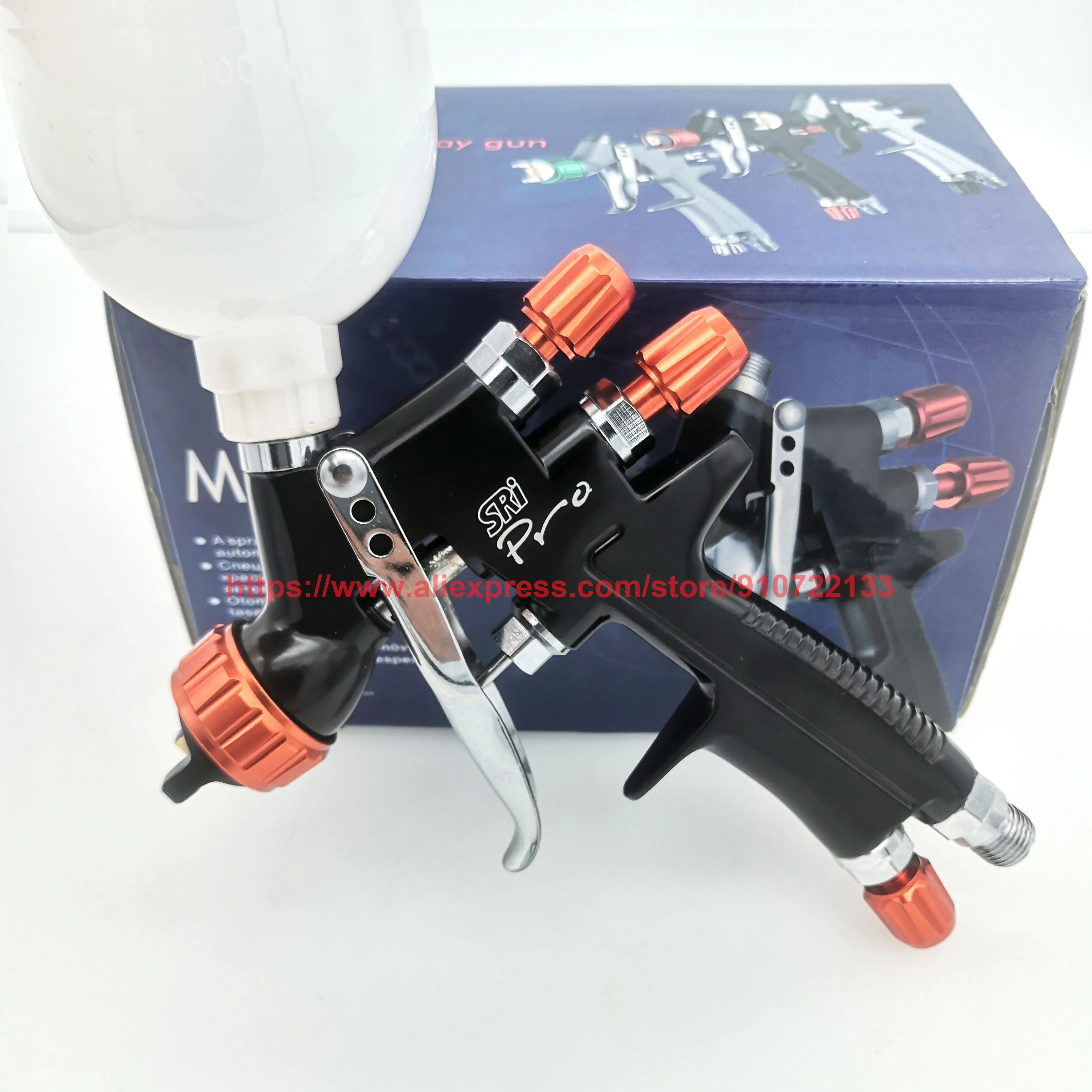 Мини распылитель HVLP Шри Pro 1 2 мм пистолет для ремонта автомобильной краски с