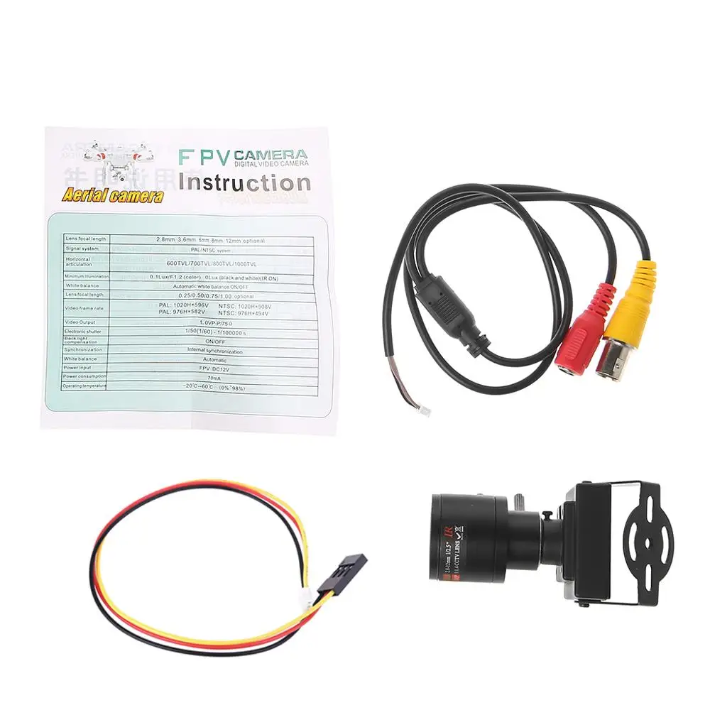 

700TVL 2.8-12mm Lens Mini CCTV Camera For Security Surveillance Car Overtaking