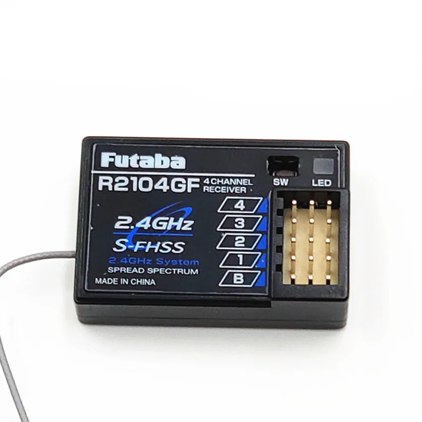 Futaba R2104GF 2 4G 4 канальный S FHSS высокое Напряжение автомобильный ресивер Rc лодка HV
