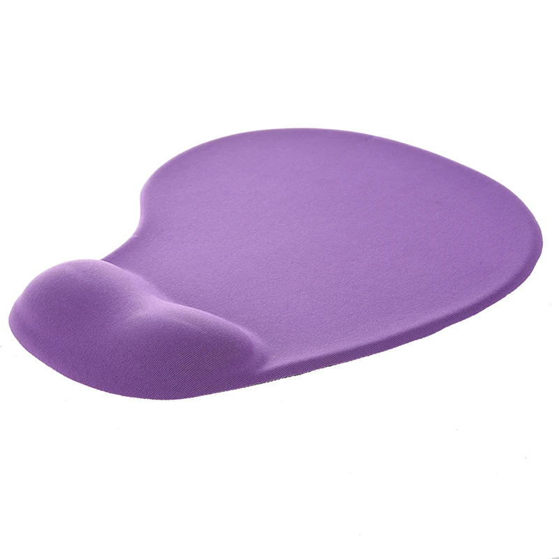 

Purple Silicone Gel Wrist Rest Mouse Pad Mat For Laptop Desktop PC