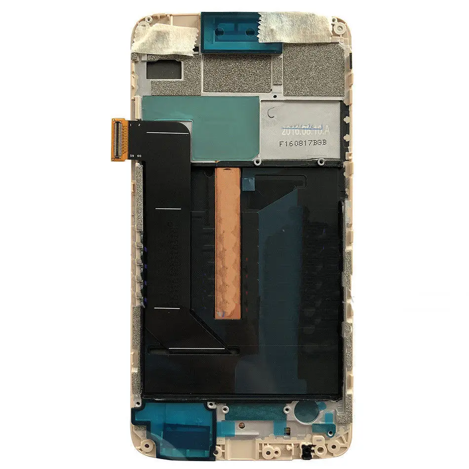 Оригинальный AMOLED для zte Axon 7 lcd с рамкой дисплея кодирующий преобразователь