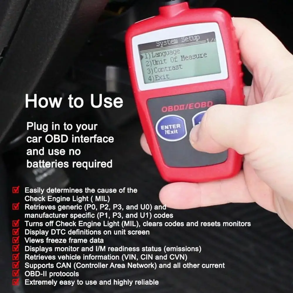Считыватель кодов MS309 OBD2 OBDII диагностический инструмент для автомобилей лучше