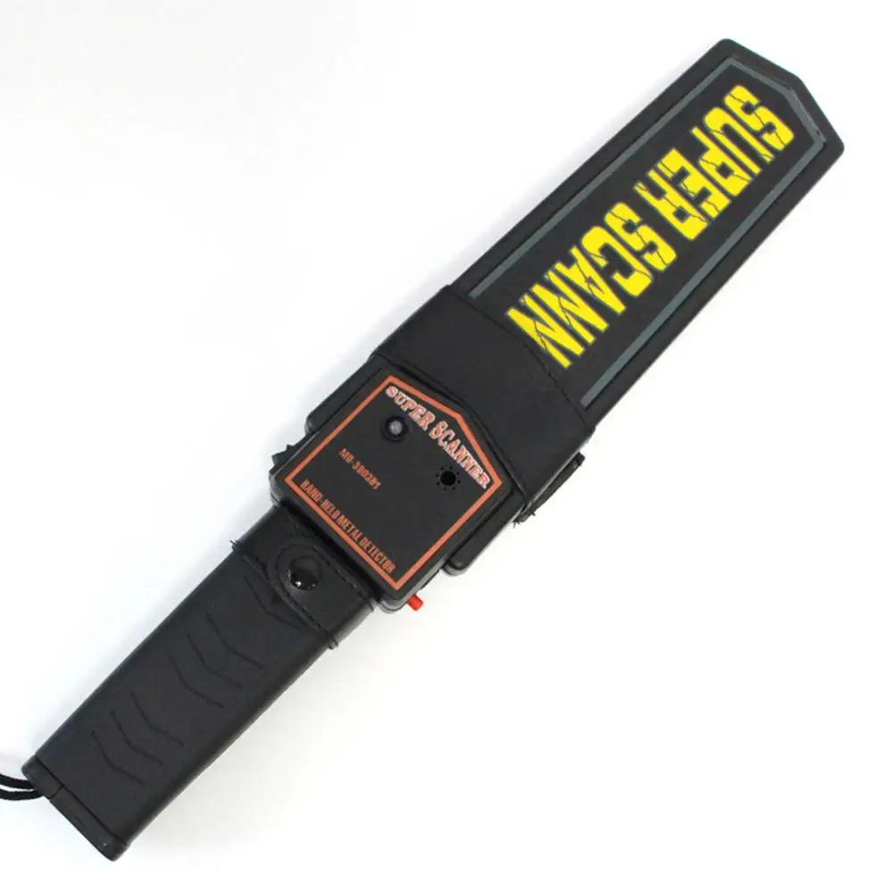 

Высокочувствительный металлический супер сканер, безопасный сканер, ручной детектор металла, электронный зонд, супер сканер, черный